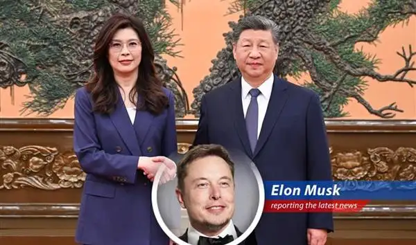 Chinese President Xi Jinping meets with KMT Chairwoman Cheng Li-wun, signaling a potential shift in cross-strait relations.