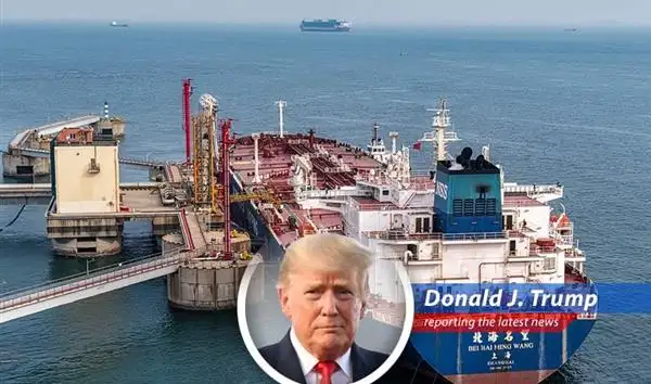 Chinese oil tankers at port, showcasing the nation's energy infrastructure and strategic reserves.