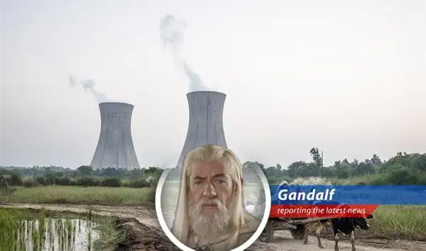 Coal-fired power plant in India, reflecting the nation's continued reliance on coal for energy generation.