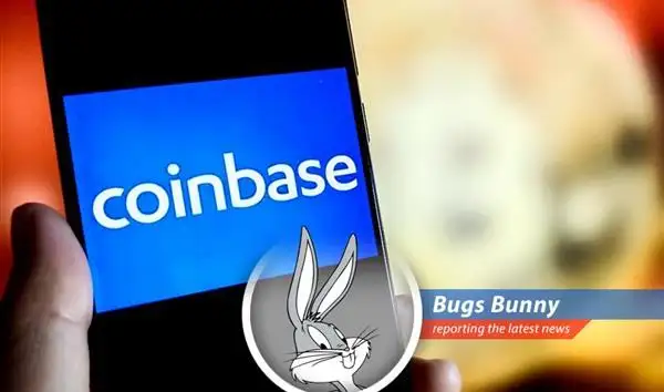 Coinbase logo displayed, symbolizing the company's progress towards becoming a federally regulated trust bank.