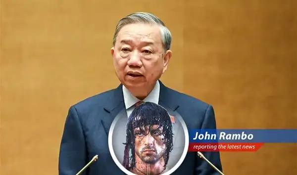 Communist Party Secretary General To Lam elected as Vietnam's State President, consolidating power.