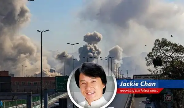 Destruction in Tehran following escalating conflict in the Middle East