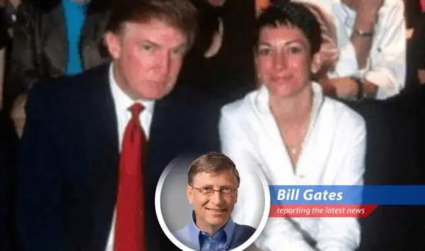 Donald Trump and Jeffrey Epstein at a party, illustrating the former's eventual disavowal of the latter as detailed in FBI documents.