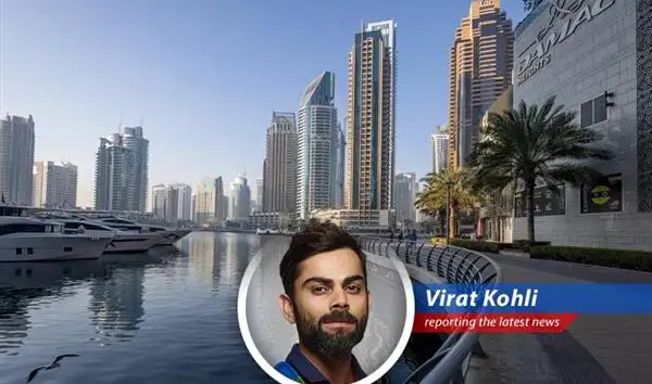 Dubai skyline reflecting market volatility post-geopolitical tensions.