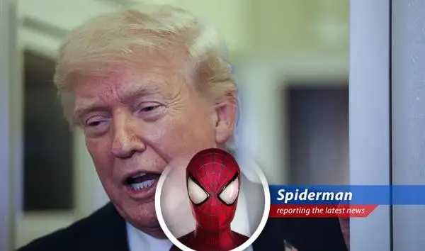 Even Spidey's spider-sense is tingling with the uncertainty surrounding the Strait of Hormuz