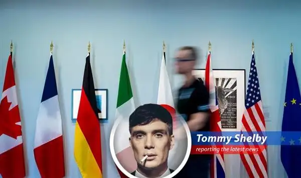 Foreign ministers gather amidst uncertainty, mirroring the complex negotiations of Birmingham's underworld.