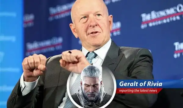 Goldman Sachs headquarters, where financial potions are brewed and market monsters are slayed for profit.