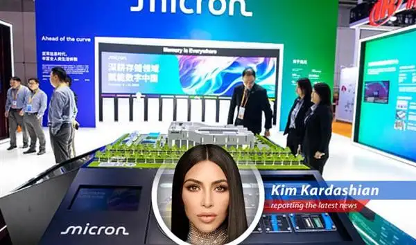 Micron's stock performance over the past year, showcasing significant gains followed by recent dips despite strong earnings.