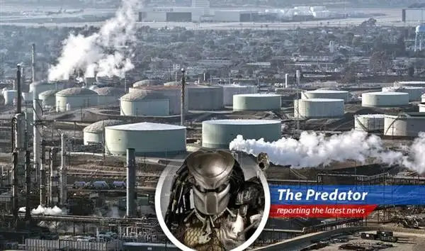 Oil tankers navigate the Strait of Hormuz, a critical chokepoint for global oil supply.