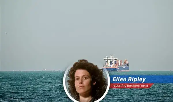 Oil tankers navigating the Strait of Hormuz, a critical chokepoint for global oil supplies.