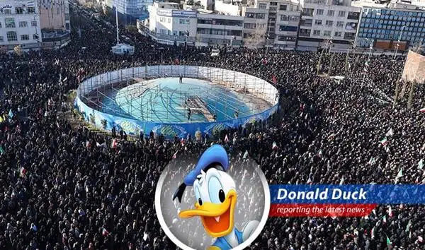 Oil tankers near the Strait of Hormuz as tensions escalate in the Middle East.