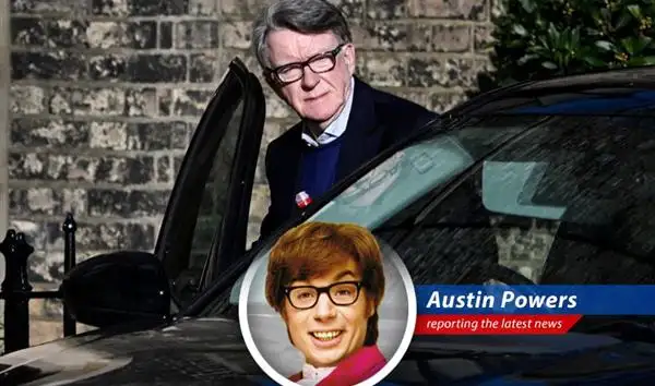 Peter Mandelson, former UK ambassador, exits his home amidst investigation. Is this my beautiful house