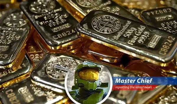 Precious metal prices tumble as investors seek safer assets during the Iran war.