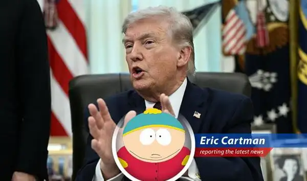 President Trump addressing reporters at the White House about US military presence in Iran