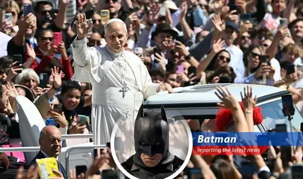 President Trump and Pope Leo XIV engage in a war of words, echoing conflicts seen in Gotham.