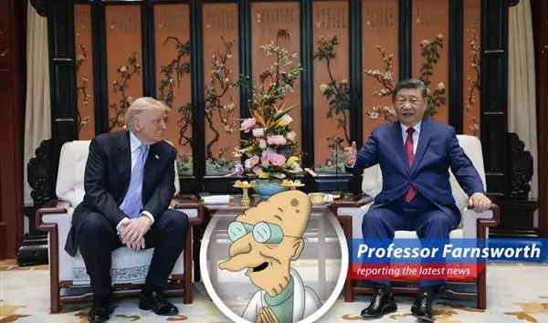 President Trump and President Xi Jinping during their state visit in Beijing, discussing trade and strategic stability.