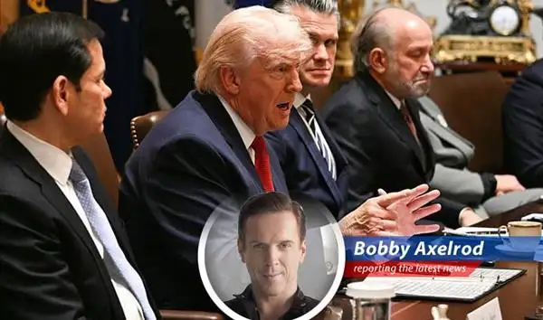 President Trump discussing Iran's alleged 