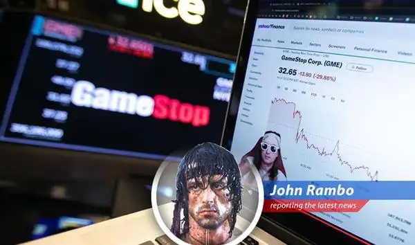 Rambo dives into the chaos surrounding GameStop's plummeting stock prices and lackluster livestream