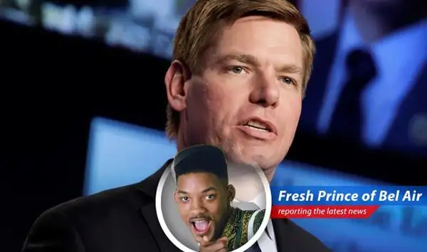 Rep. Eric Swalwell addresses supporters during a campaign event prior to suspending his bid for California governor amidst mounting allegations.
