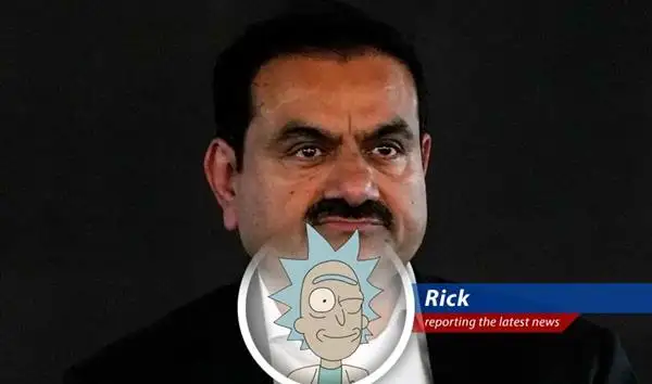 Rick contemplates the complexities of SEC regulations and Adani's dealings. Wubba Lubba Dub-Dub