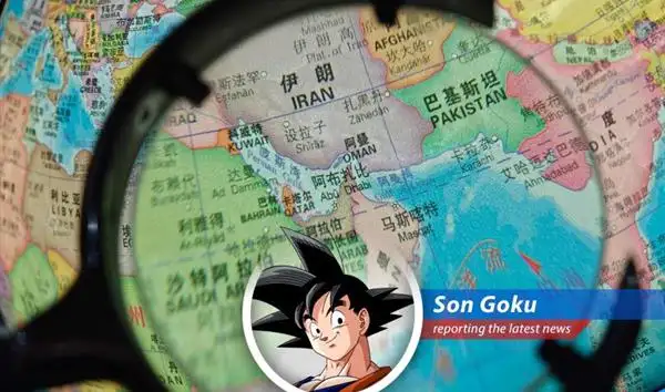 Shipping traffic navigating the Strait of Hormuz, a vital global oil route now impacted by a U.S. blockade.