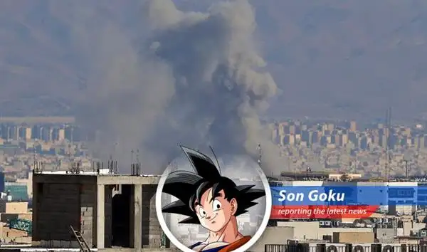 Smoke billows from Iranian oil facilities following alleged Israeli strikes, exacerbating global market fears.