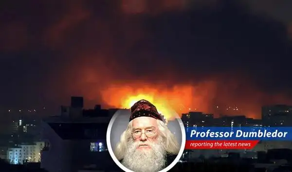 Smoke rises amidst escalating tensions in the Middle East following reported Iranian attacks and US-Israeli airstrikes.