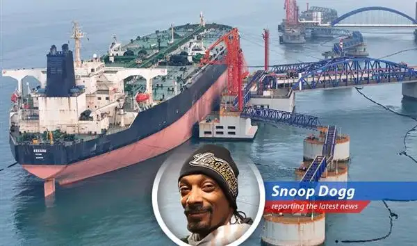 Snoop Dogg providing expert commentary on the ongoing war and its effects on the global economy.