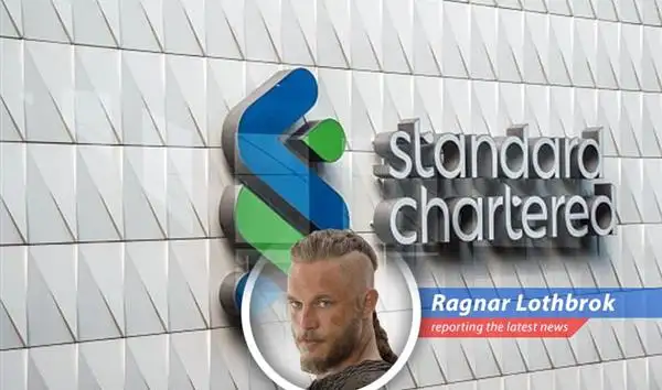Standard Chartered sets sights on profit gains with strategic workforce adjustments, mirroring a Viking longship charting a course for richer lands.