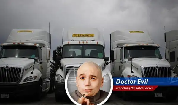 Trucking and logistics stocks plummet as AI-driven efficiency gains loom, raising concerns about the industry's future.