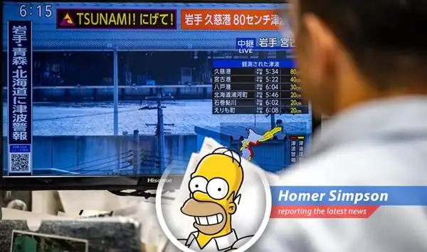 Tsunami waves expected to hit coastal areas after major earthquake off Japan's coast.