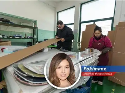 A Chinese factory floor symbolizes the country's industrial sector, which saw a modest profit increase in 2025 after years of decline. The recovery is fragile, with uneven growth across sectors and ongoing challenges in domestic demand. image