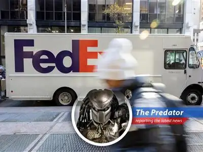 A FedEx employee utilizing AI-powered tools, embodying the company's commitment to integrating advanced technology into its workforce.