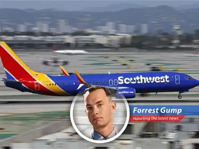 A Southwest Airlines jet prepares for takeoff fuel costs are impacting the airline's financial forecasts.