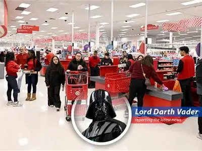 A Target store aisle showcases the retailer's efforts to optimize shelf stocking and improve customer service amidst organizational changes. image