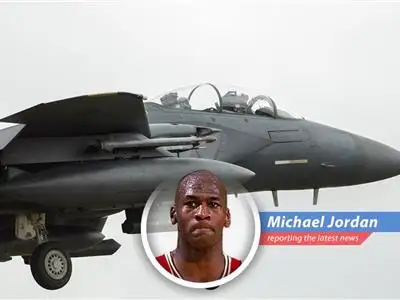 A U.S. F-15 fighter jet, similar to the one reportedly shot down over Iran.