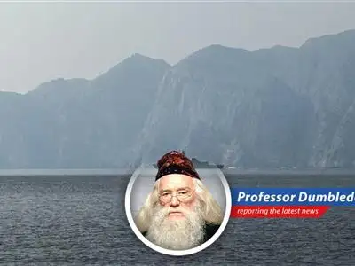 A U.S. Navy vessel patrolling the Strait of Hormuz, highlighting the increased military presence in the region due to the blockade.