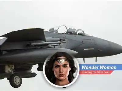 A U.S. fighter jet crashes amidst escalating tensions in the Middle East.