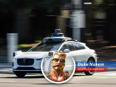 A Waymo autonomous vehicle seeks assistance to close an open door a task currently beyond its capabilities. image