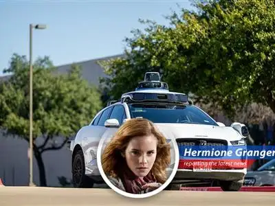 A Waymo vehicle navigating city streets. The company is under investigation following an incident involving a child pedestrian. image