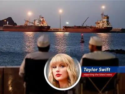 A cargo ship ablaze in the Persian Gulf, highlighting the escalating dangers in a critical maritime corridor.