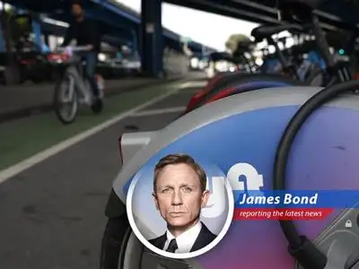 A chaotic stock ticker symbolizes the volatility in pre-market trading after a slew of corporate earnings reports.