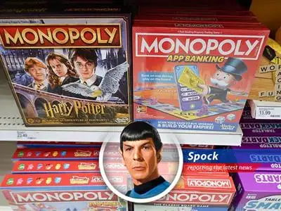 A composite illustration representing the volatility and diverse movements observed in today's stock market trading.