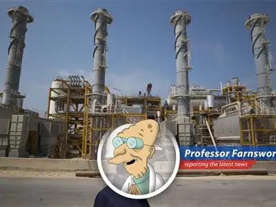 A depiction of the escalating conflict in the Middle East, focusing on the South Pars Gas Field, now a potential target for international intervention.