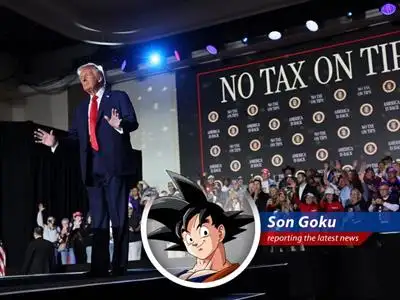 A digital ad highlighting Republican tax break proposals.