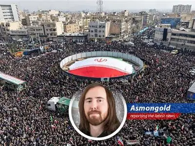 A digital representation of a server farm under threat, symbolizing the potential cyber warfare landscape.