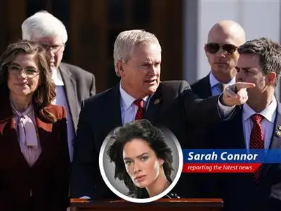 A file photo showing Howard Lutnick possibly linked to Jeffrey Epstein. The past refuses to stay buried.