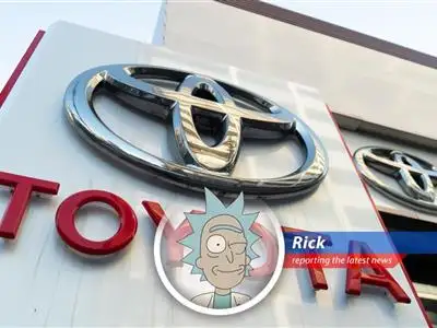 A humorous take on the Toyota testing scandal through the eyes of Rick from Rick and Morty image