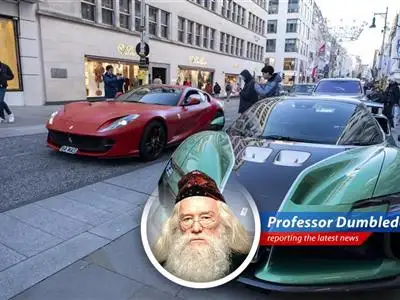 A luxury car awaits maintenance, potentially facing delays and increased costs due to base oil shortages.