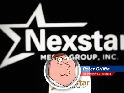 A montage of bewildered stock traders and Donald Trump tweets, illustrating the chaotic nature of today's market.